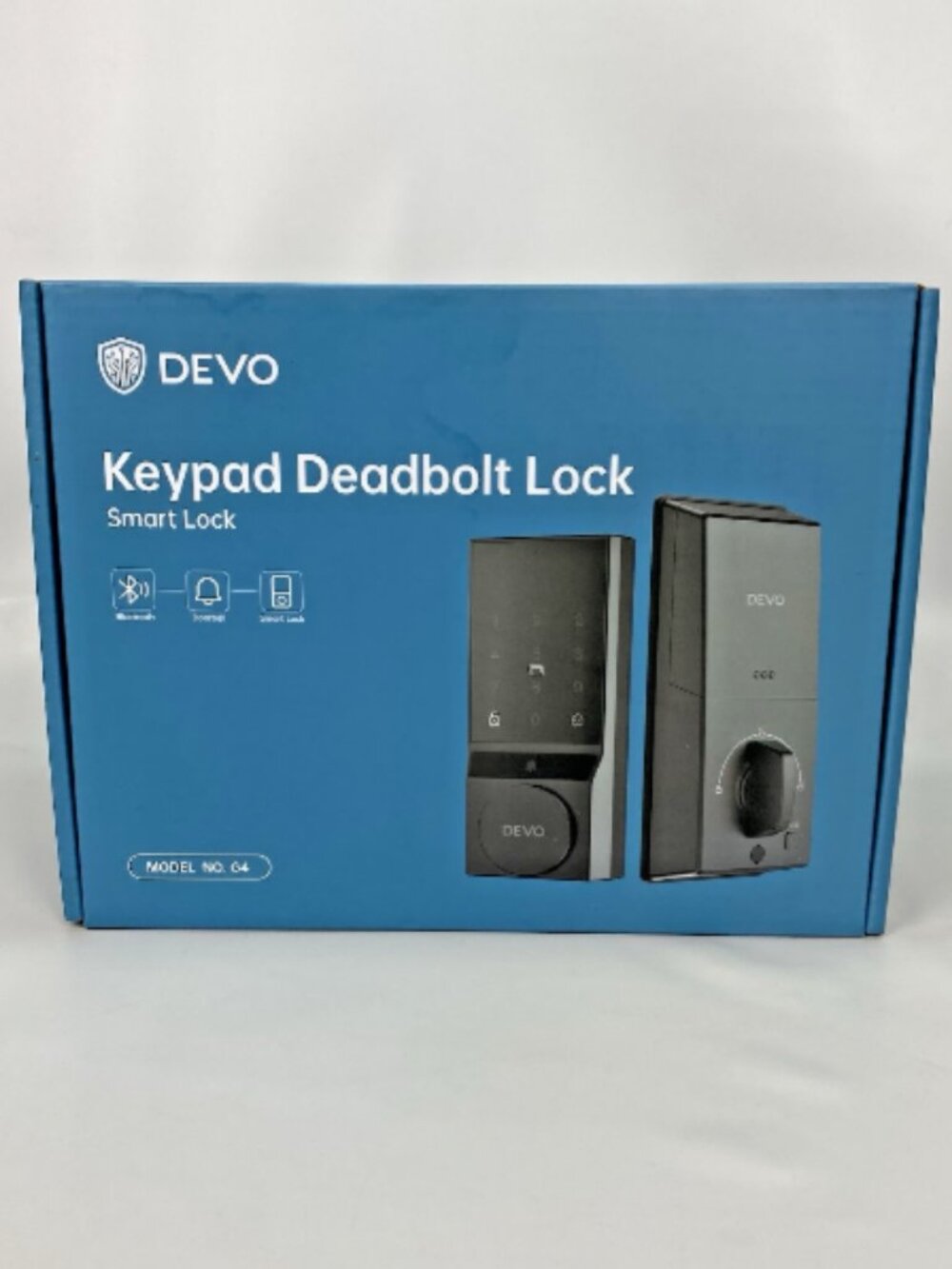 DEVO G4 Smart Lock Keypad Deadbolt Lock Bluetooth, App, Keypad, IC Card - New